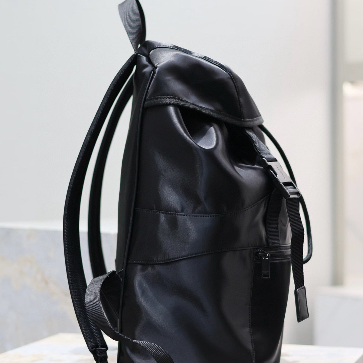 Saint Laurent Bags- Saint Laurent Leather Backpack Premium Designer Shoulder Bag