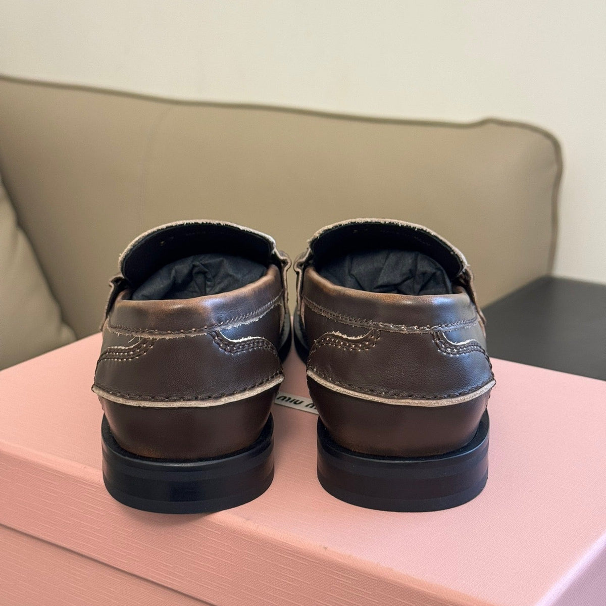 Shoes- Miu M Loafers Comfortable Everyday Designer Shoes