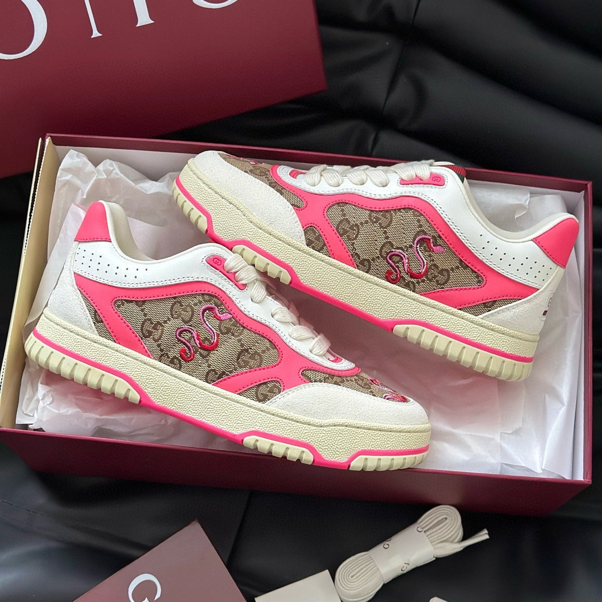 Gucci Shoes- Gucci Re Web Sneaker Luxury Lifestyle Designer Footwear
