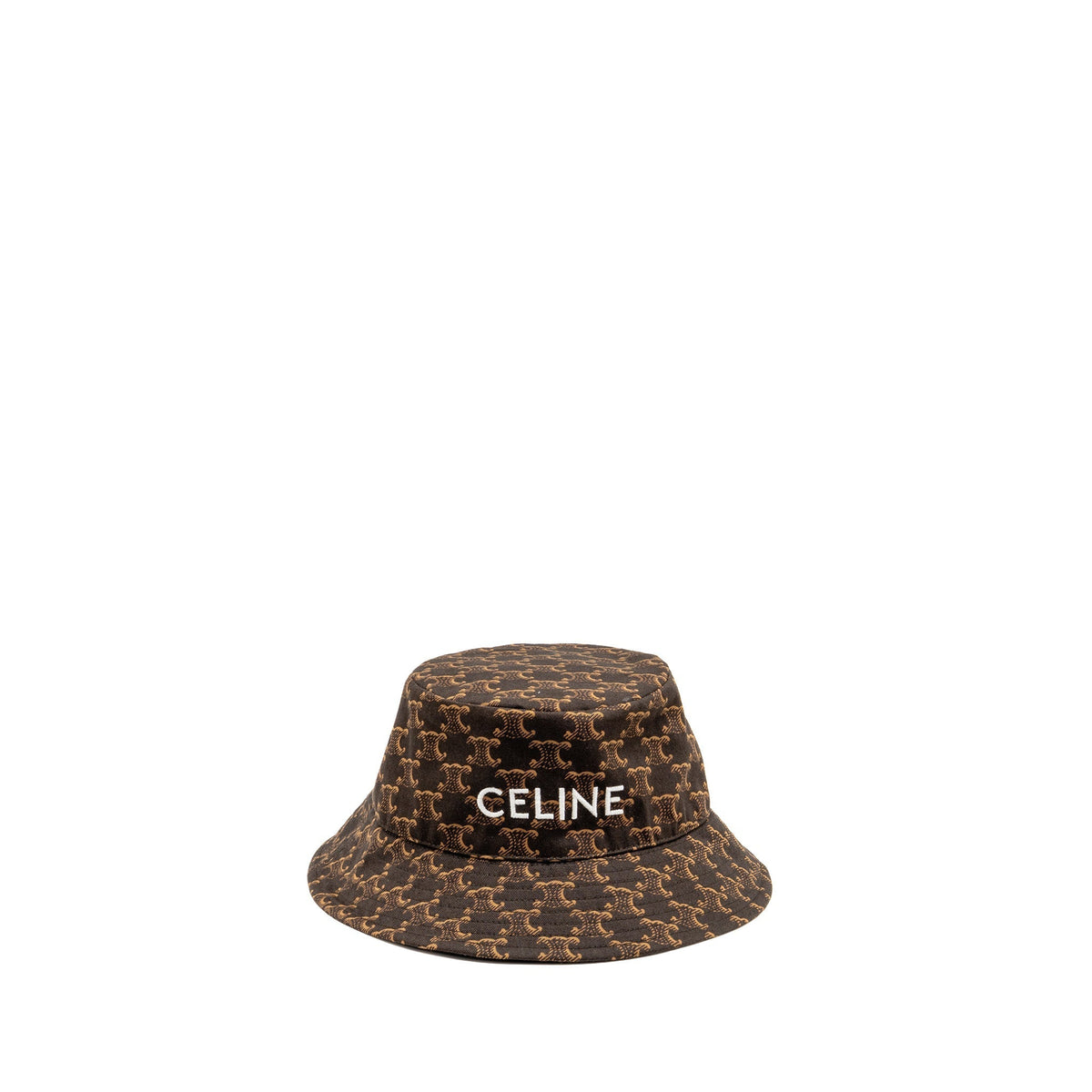 Celine Hats? Celine Size M Triomphe Monogram Bucket Hat Casual Everyday Designer Cap