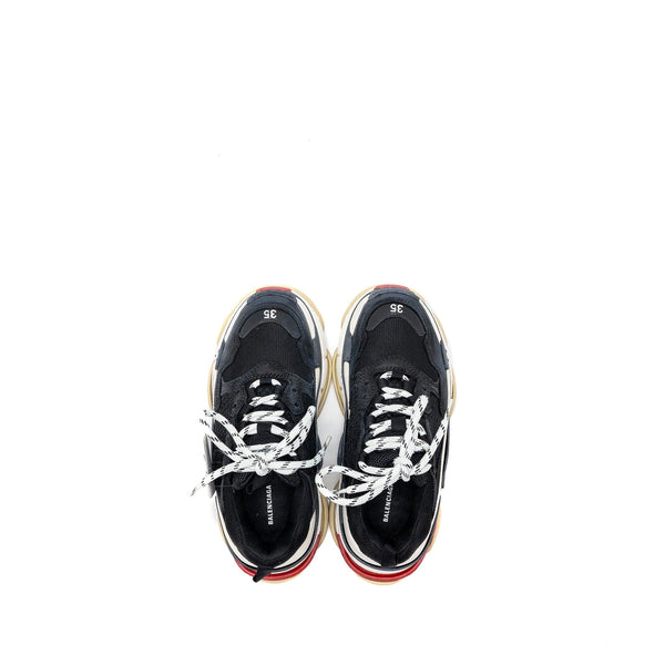 Balenciaga designer shoe leather closeup detail