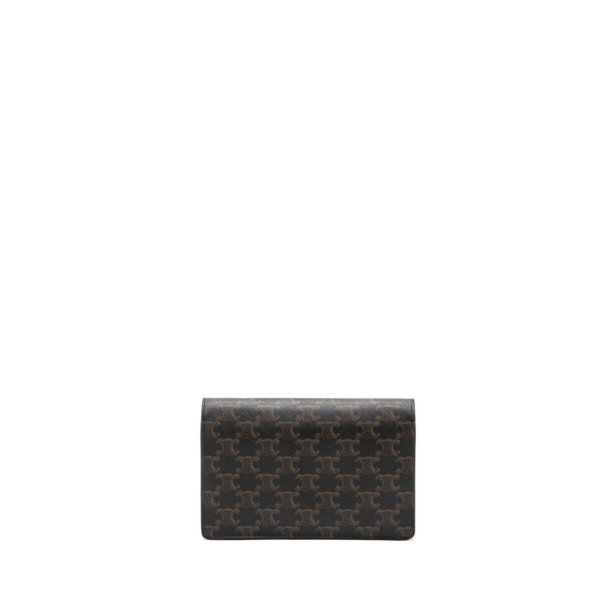 Celine Wallets? Celine wallet on strap triomphe canvas lambskin tan GHW Premium Leather Designer Wallet