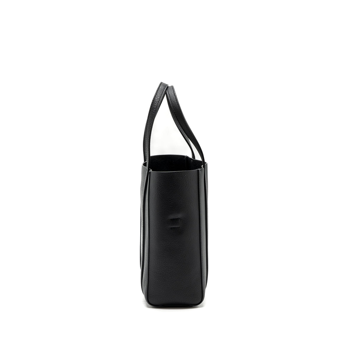 Balenciaga authentic luxury handbag Black calf craftsmanship