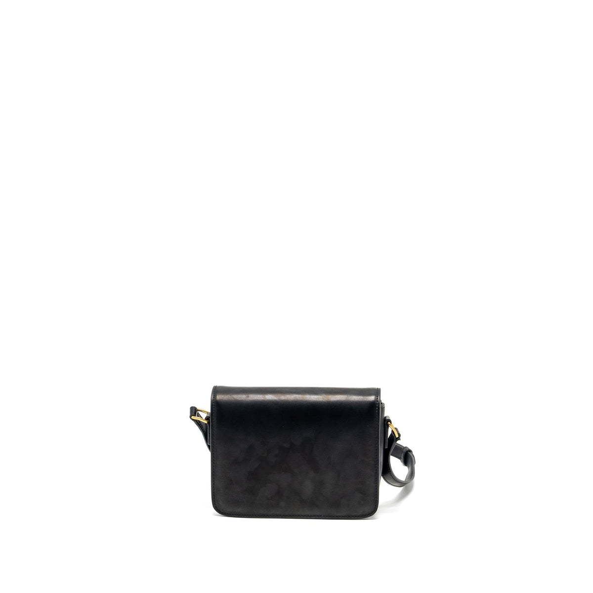 Celine Bags? Celine Teen Triomphe Bag Calfskin Black GHW Elegant Everyday Designer Handbag