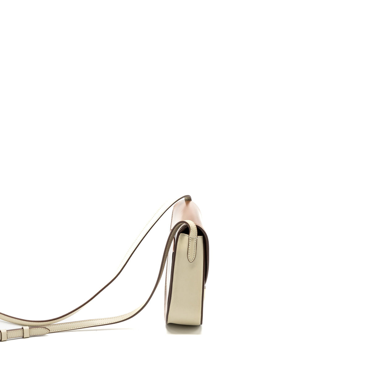 Celine Bags? Celine troutteur crossbody bag leather caramel cream GHW Elegant Everyday Designer Handbag