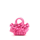 Balenciaga women's handbag Pink luxury designer leather