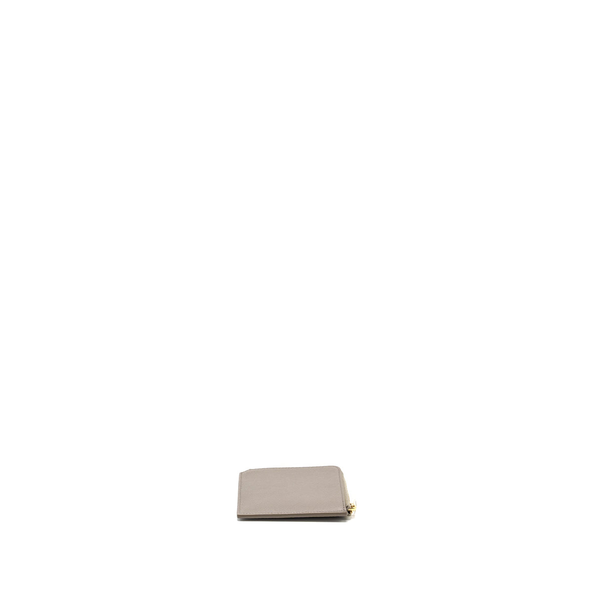 Celine Wallets? Celine Zipped Purse with removable card holder calfskin lambskin grey light blue GHW Premium Leather Designer Wallet