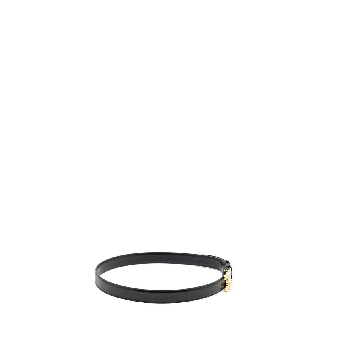 Celine Belts? Celine Size 85 Triomphe Belt Smooth Calfskin Black GHW Classic Everyday Designer Belt