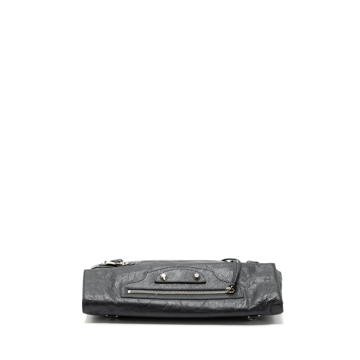 Balenciaga designer handbag leather closeup detail