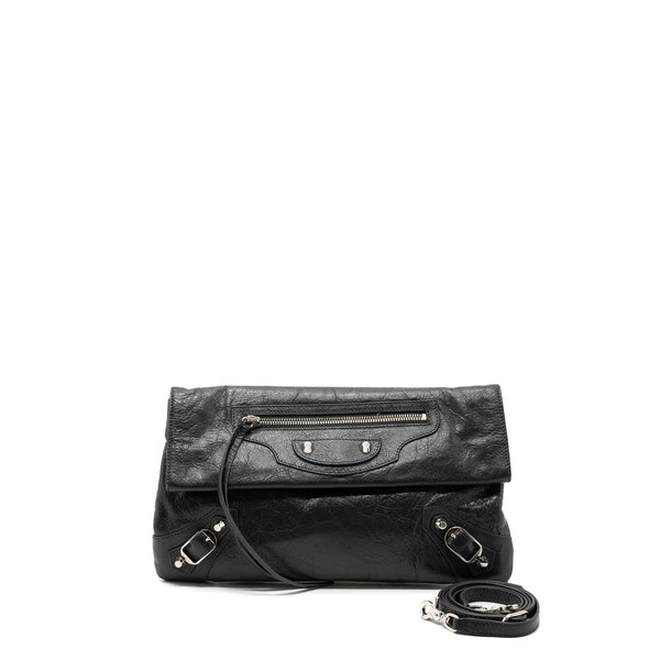 Balenciaga women's handbag Grey luxury designer leather