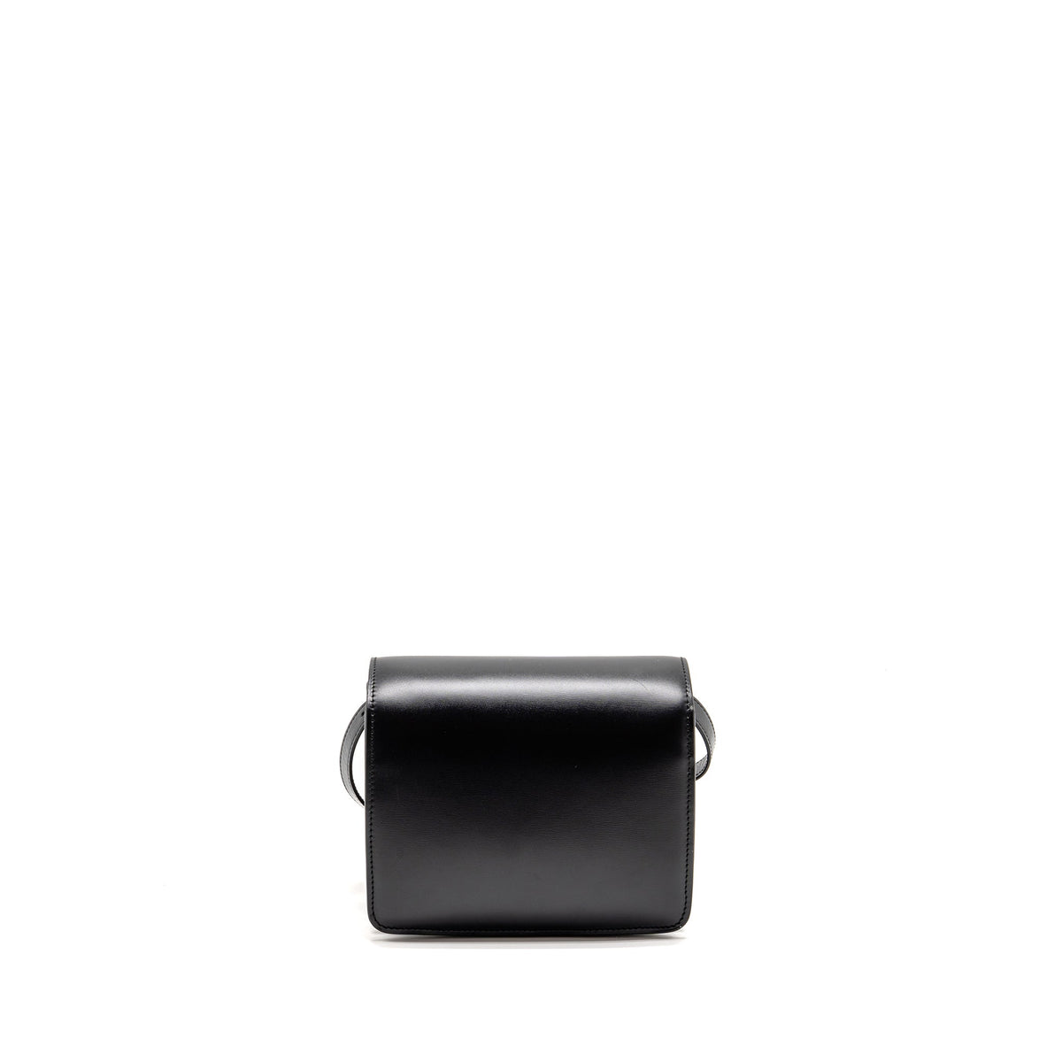 Celine Bags? Celine Mini Classic Box Bag Calfskin Black GHW Premium Designer Shoulder Bag