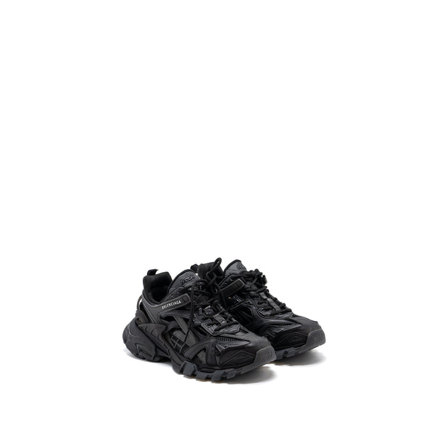 Balenciaga women's shoe Black luxury designer leather