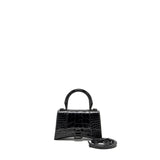Balenciaga women's handbag Black luxury designer calf