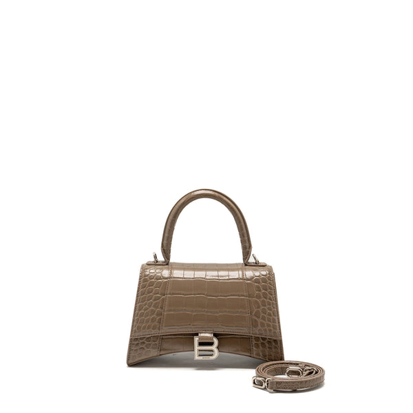 Balenciaga women's handbag Beige luxury designer calf