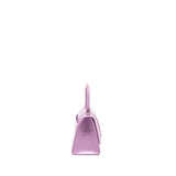 Balenciaga authentic luxury handbag Purple calf craftsmanship