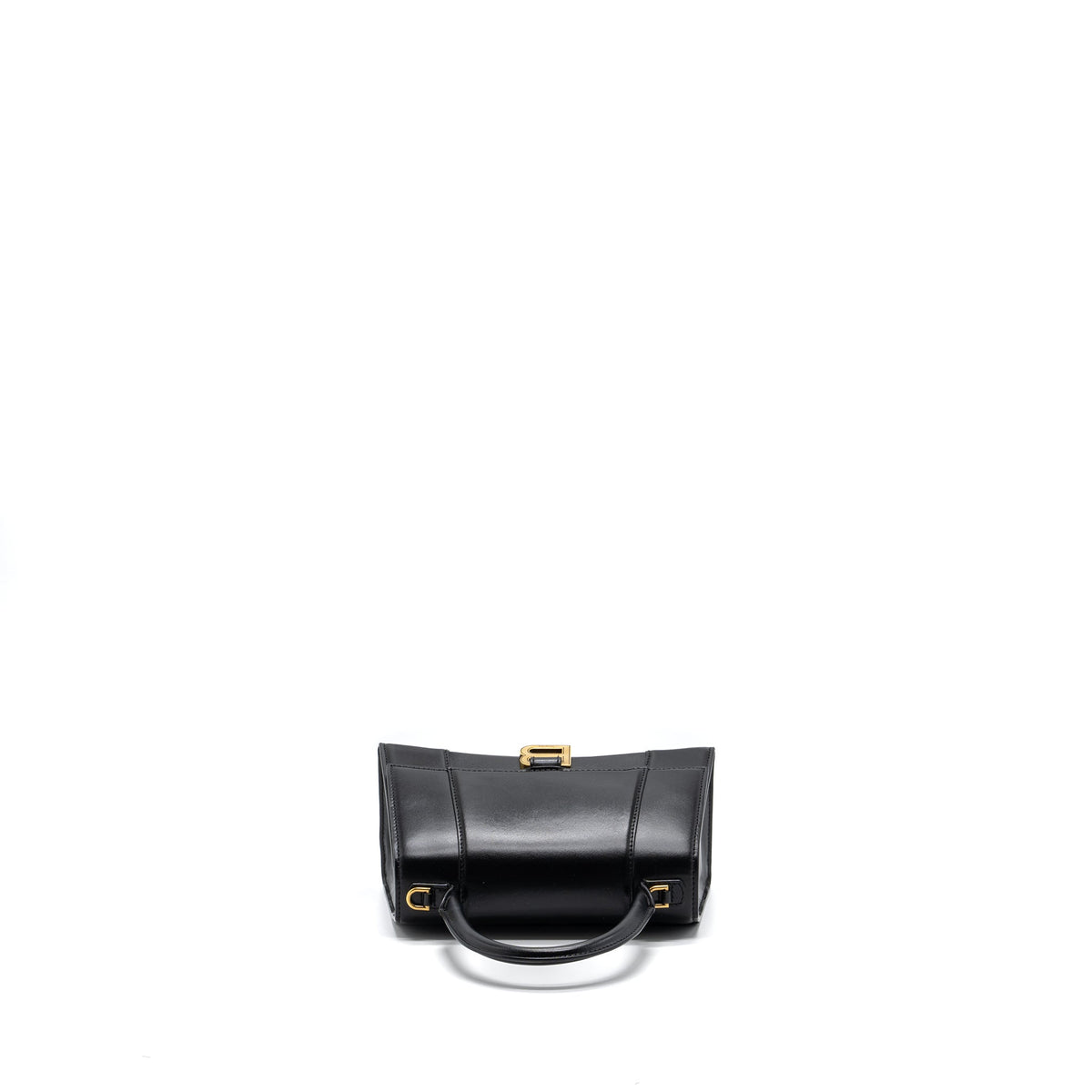 Balenciaga authentic luxury handbag Black calf craftsmanship