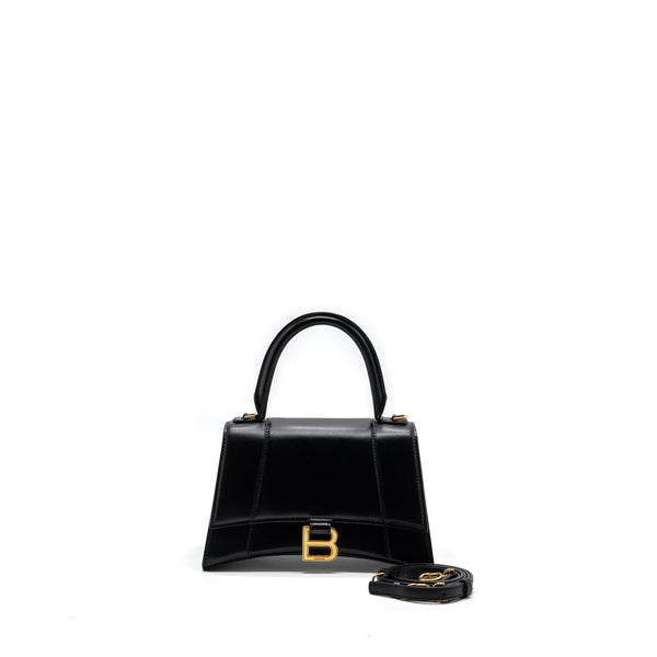 Balenciaga women's handbag Black luxury designer calf