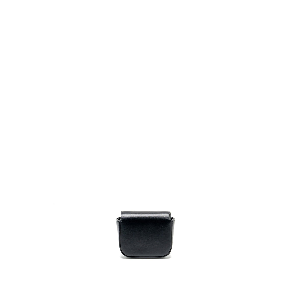 Celine Bags? Celine Mini Triomphe Shiny Calfskin Black GHW Elegant Everyday Designer Handbag