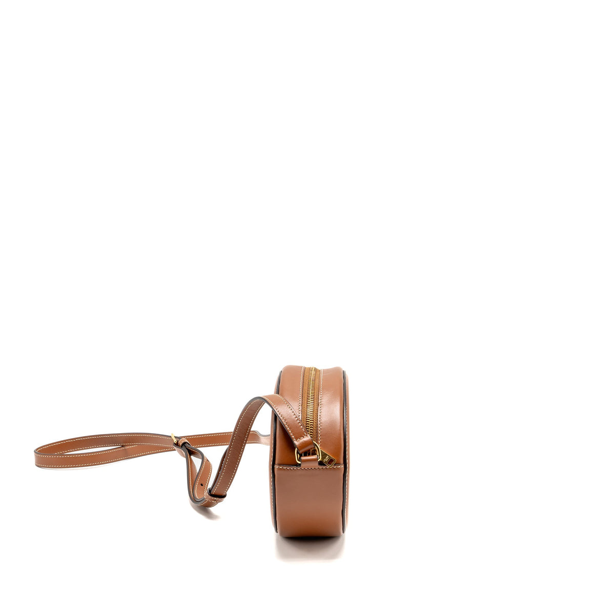 Celine Bags? Celine Oval Bag Triomphe Smooth Calfskin Tan GHW Luxury Designer Leather Handbag