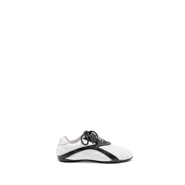 Balenciaga designer shoe leather closeup detail