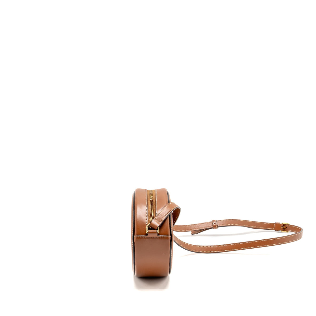 Celine Bags? Celine Oval Bag Triomphe Smooth Calfskin Tan GHW Luxury Designer Leather Handbag