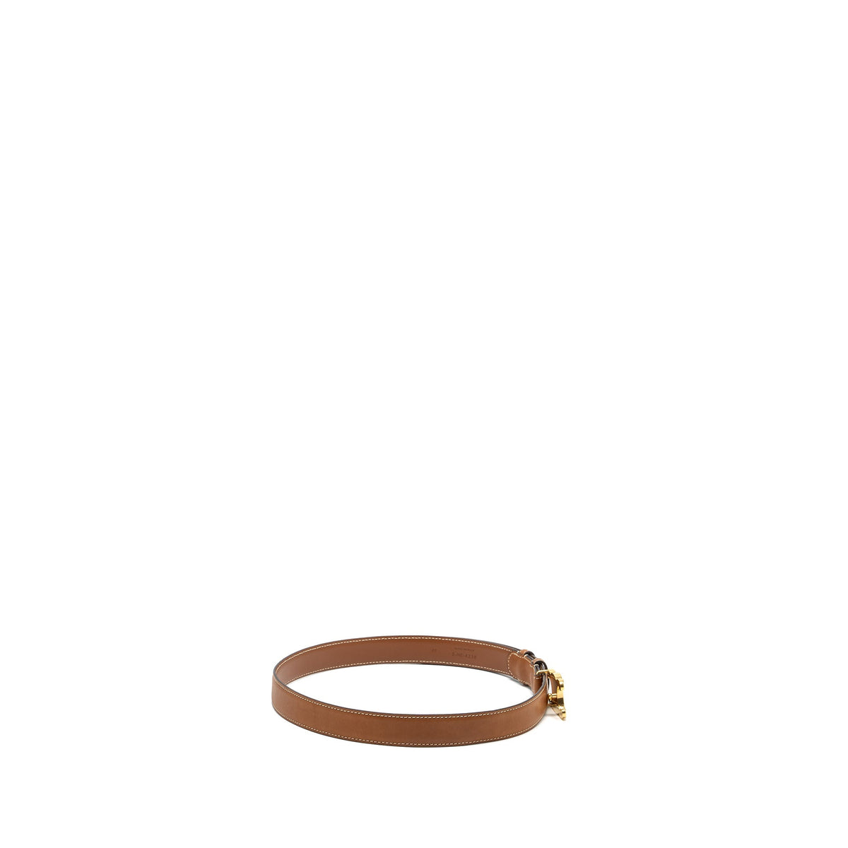 Celine Belts? Celine size 80 Small Triomphe Belt In Natural Calfskin Tan GHW Classic Everyday Designer Belt