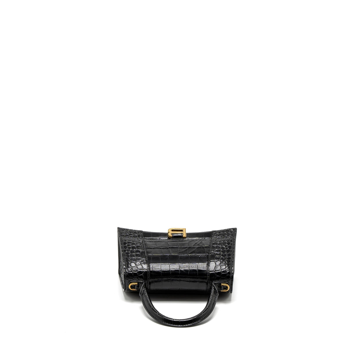 Balenciaga women's handbag Black luxury designer calf
