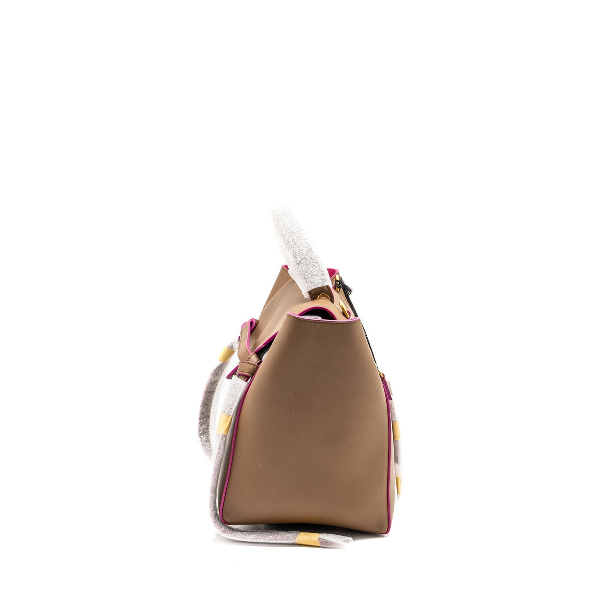 Celine Bags? Celine Mini Belt Bag Calfskin Camel GHW Elegant Everyday Designer Handbag