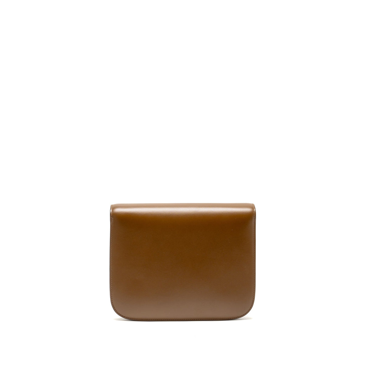 Celine Bags? CELINE Medium Classic Box Bag Calfskin Caramel GHW Premium Designer Shoulder Bag