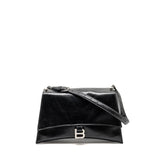 Balenciaga women's handbag Black luxury designer leather