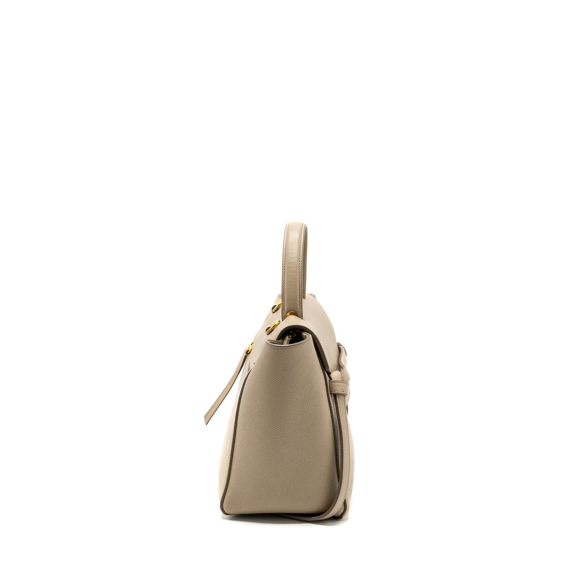 Celine Bags? Celine Micro Belt Bag Grained Calfskin Beige GHW Elegant Everyday Designer Handbag