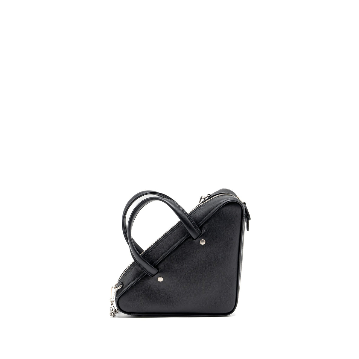 Side view of Balenciaga handbag Black premium designer bag