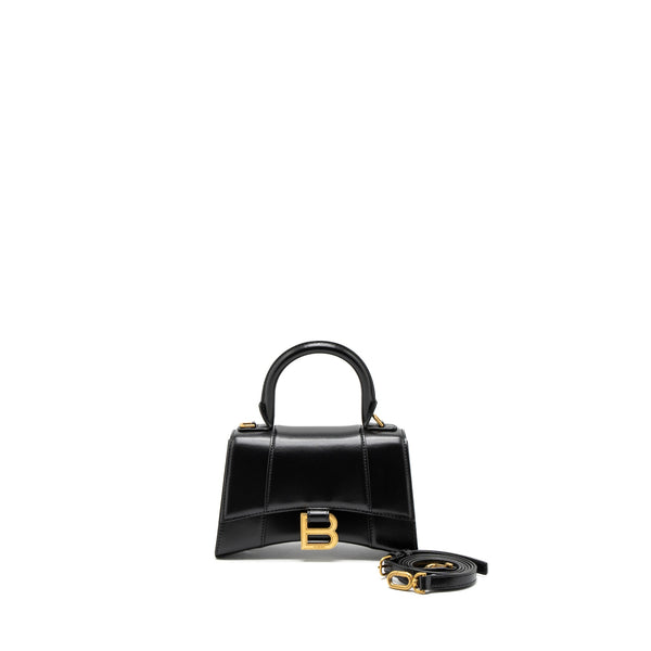 Balenciaga women's handbag Black luxury designer calf