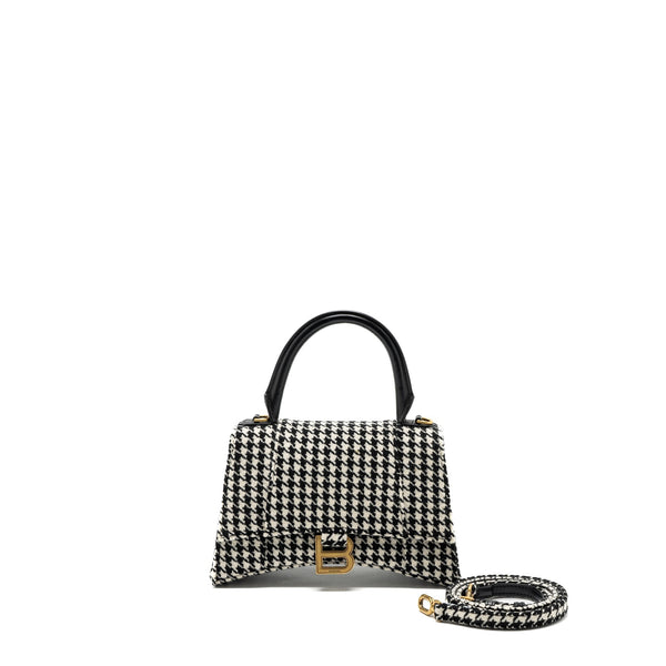 Balenciaga women's handbag Black luxury designer leather