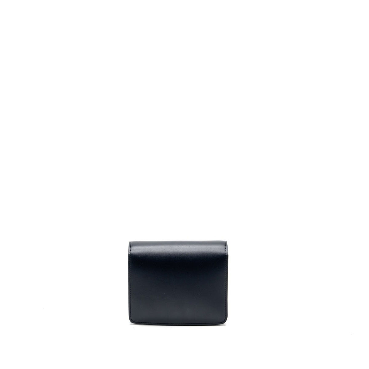 Celine Bags? Celine mini box bag calfskin dark blue GHW Luxury Designer Leather Handbag