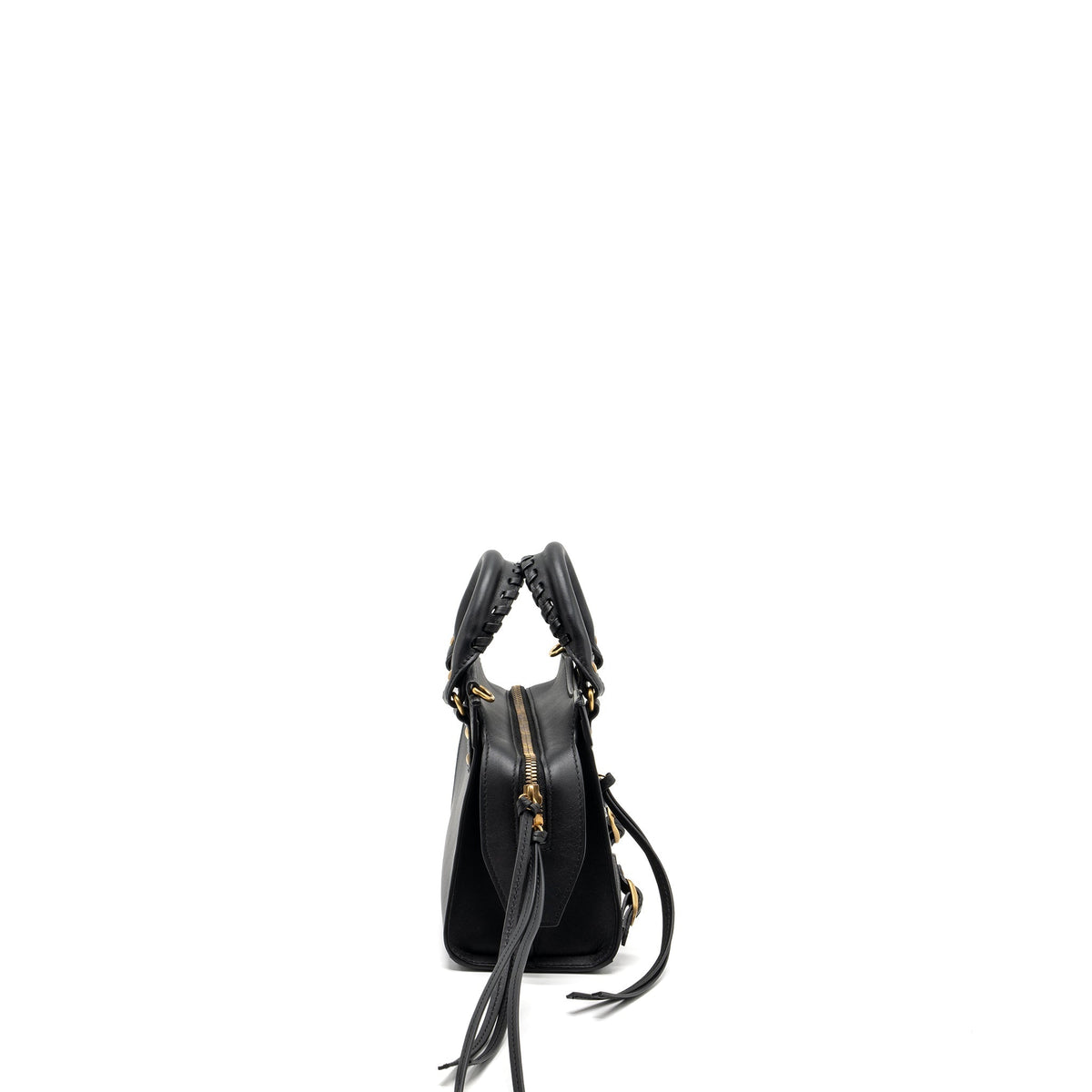 Balenciaga designer handbag calf closeup detail