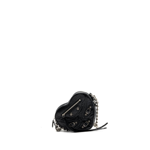 Balenciaga women's handbag Black luxury designer leather