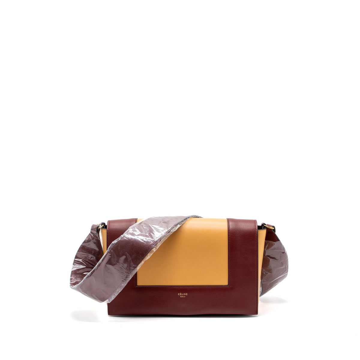 Celine Bags? Celine frame bag calfskin ruby apricot GHW Luxury Designer Leather Handbag