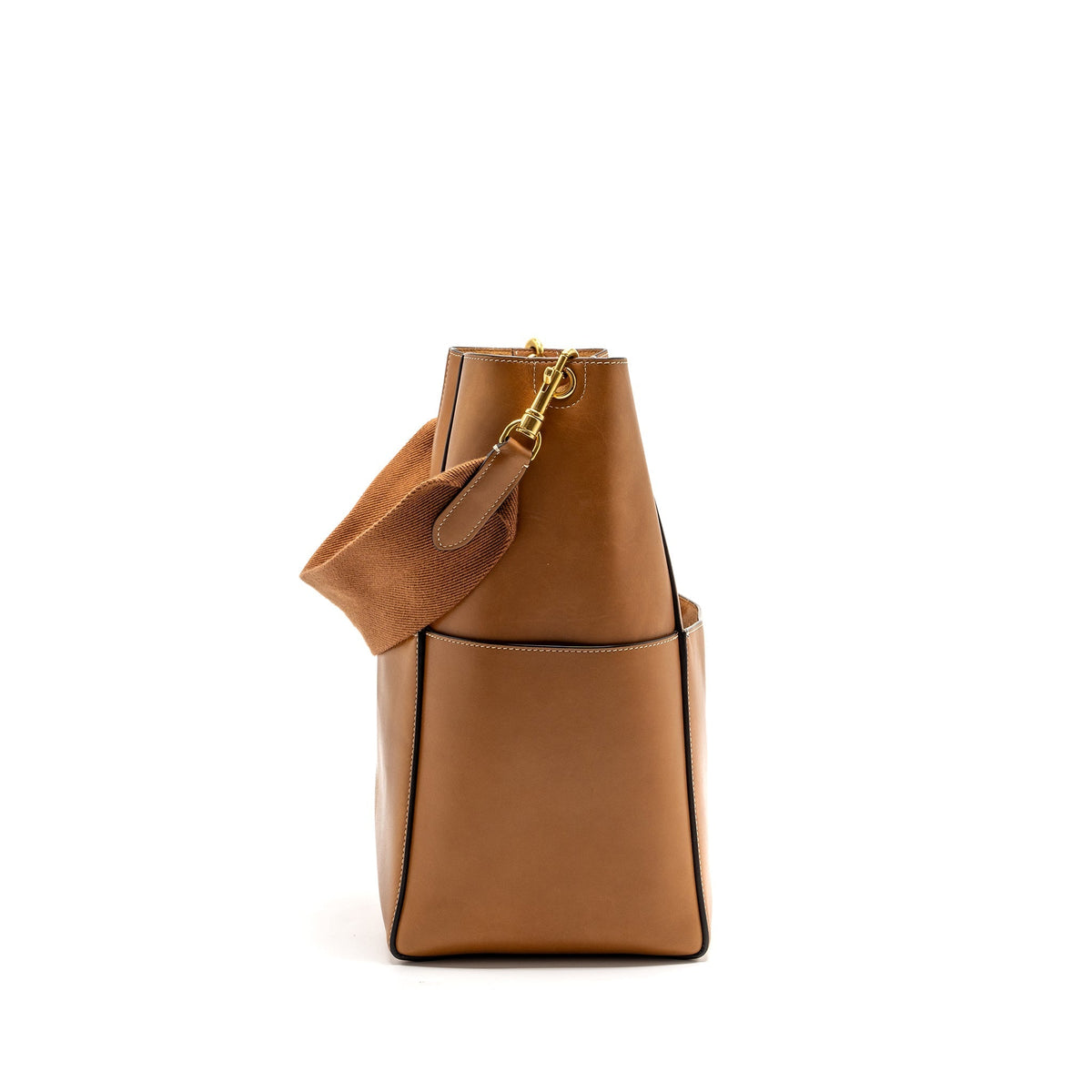 Celine Bags? Celine Sangle bucket bag leather brown GHW Luxury Designer Leather Handbag