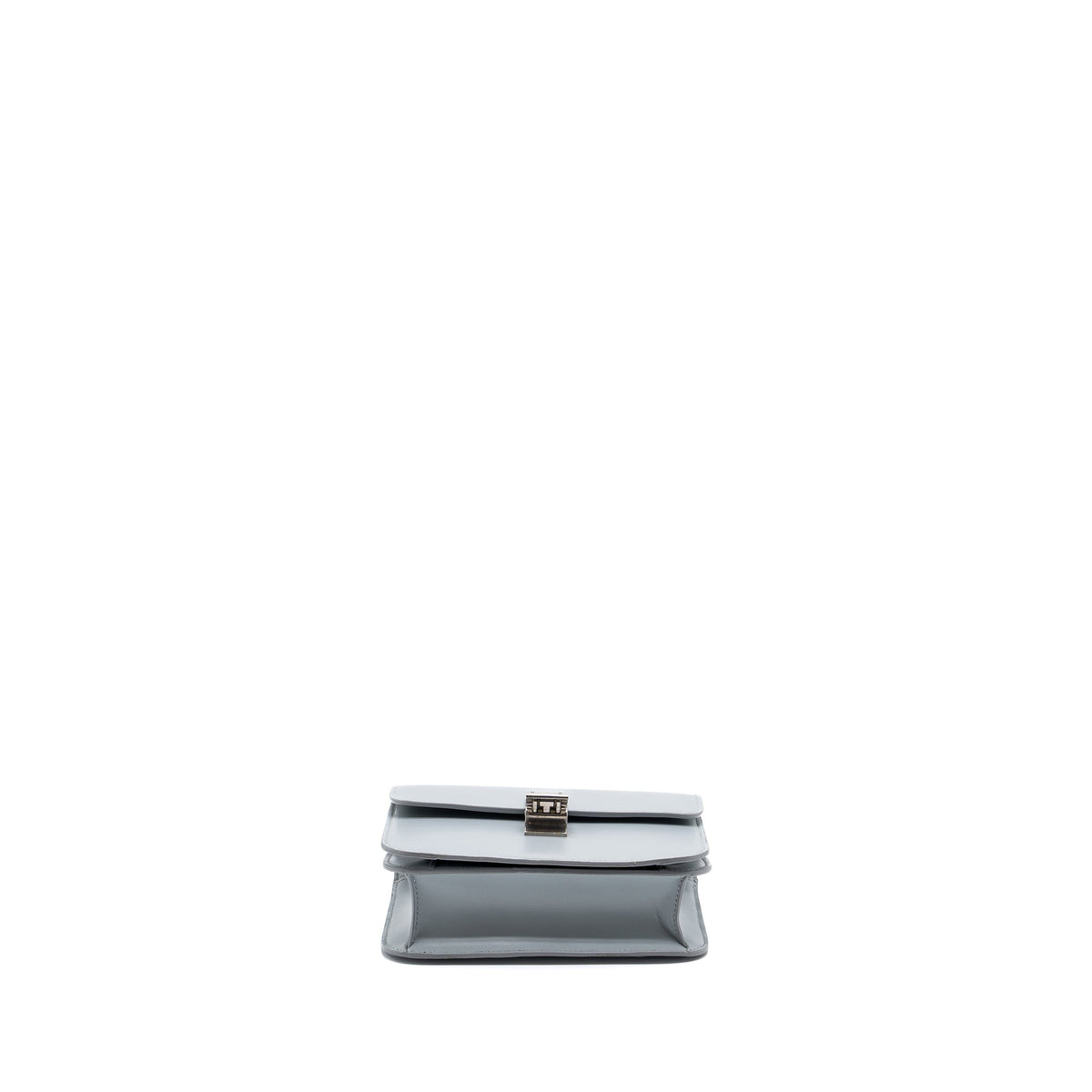 Celine Bags? Celine Teen Classic Bag Box Calfskin Light Grey SHW Elegant Everyday Designer Handbag