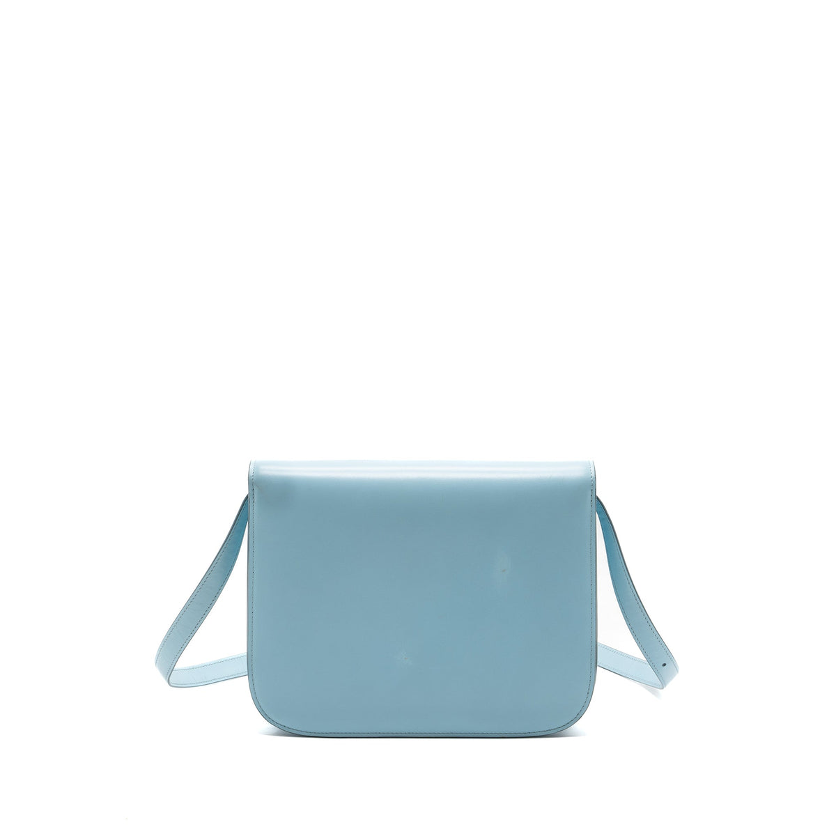 Celine Bags? Celine medium classic box bag calfskin light blue SHW Luxury Designer Leather Handbag