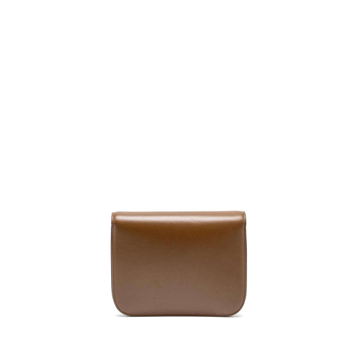 Celine Bags? Celine Medium Classic Box Bag Calfskin Brown GHW Elegant Everyday Designer Handbag