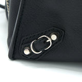 Balenciaga designer handbag leather closeup detail
