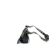 Balenciaga authentic luxury handbag Black calf craftsmanship