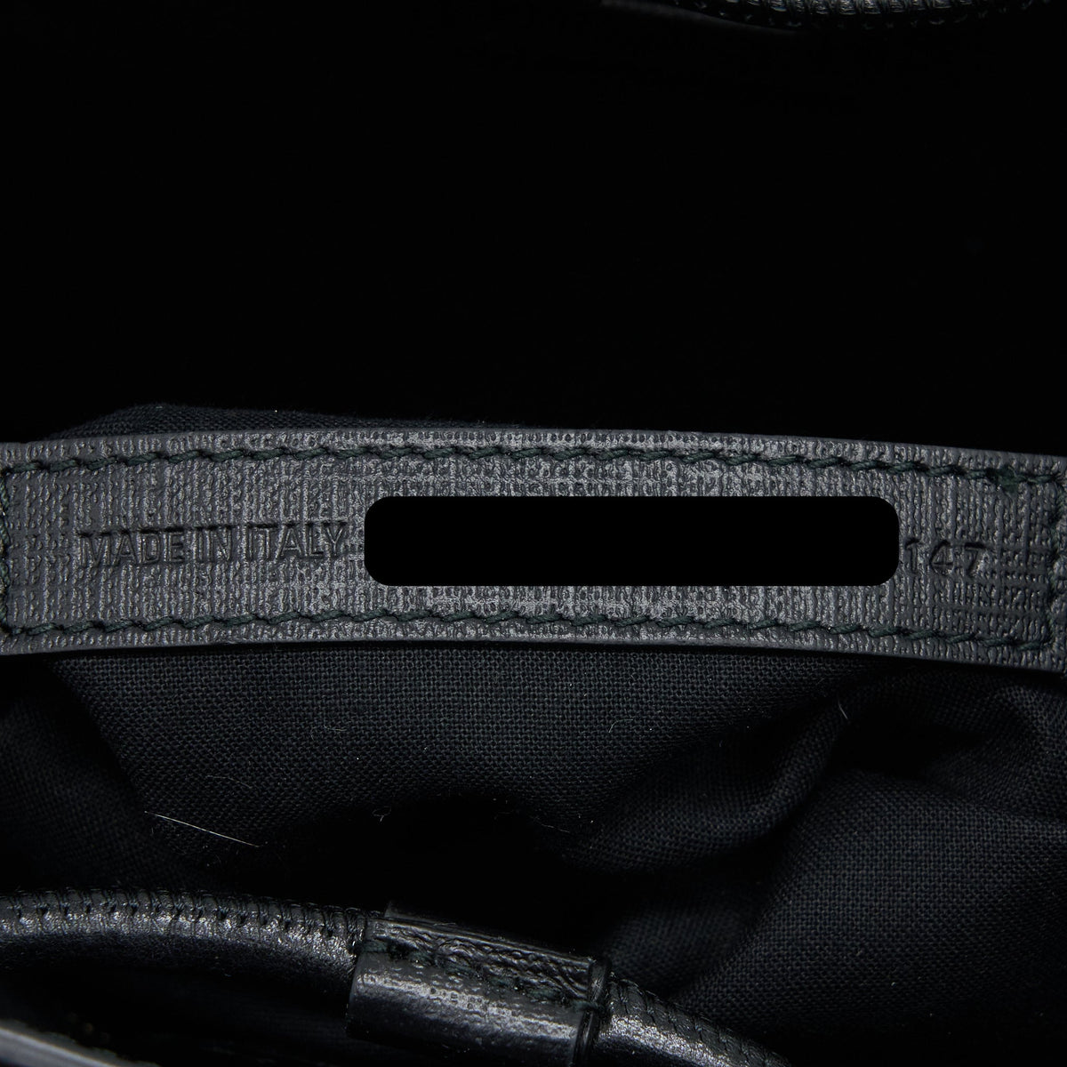 Balenciaga designer handbag calf closeup detail