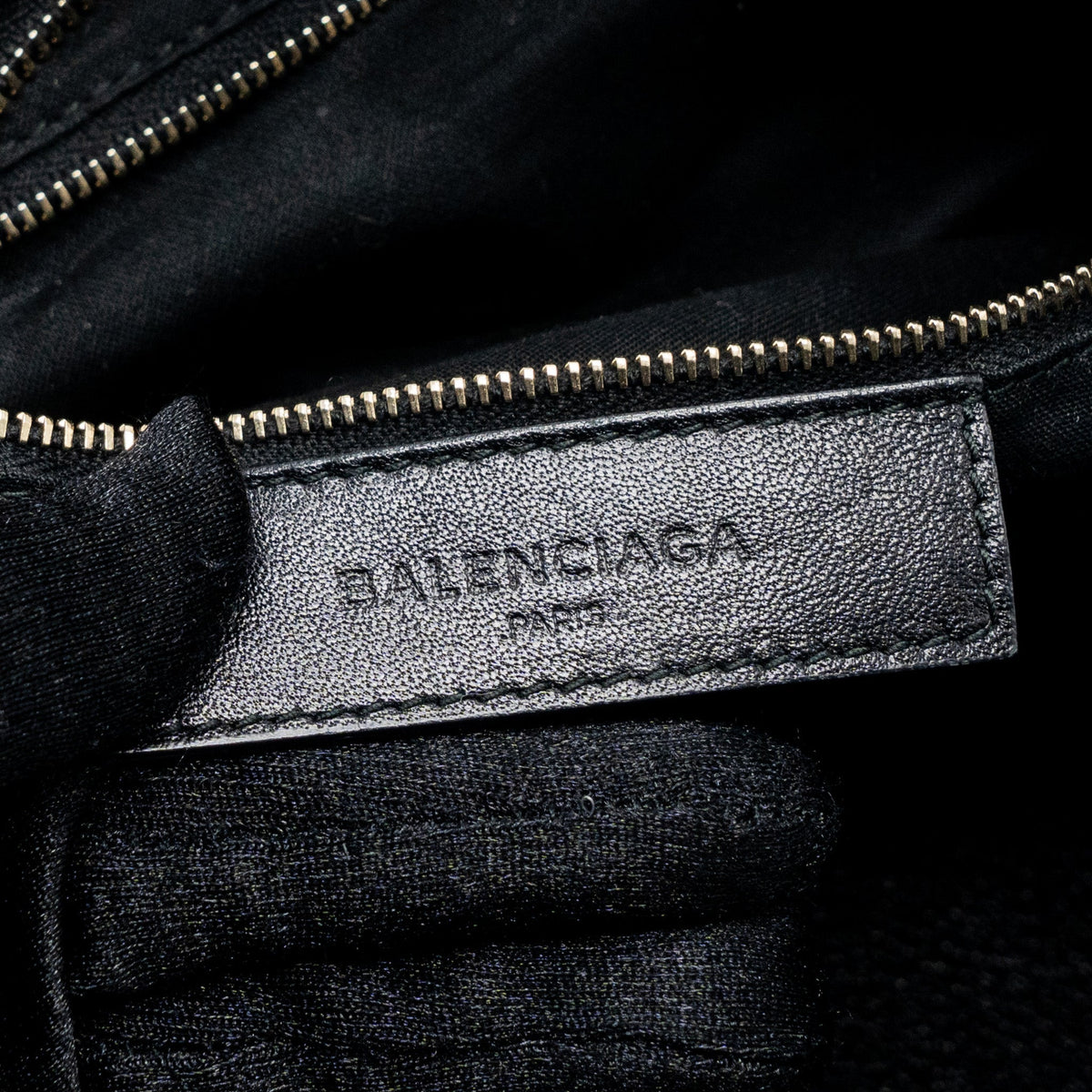Balenciaga women's handbag Black luxury designer leather