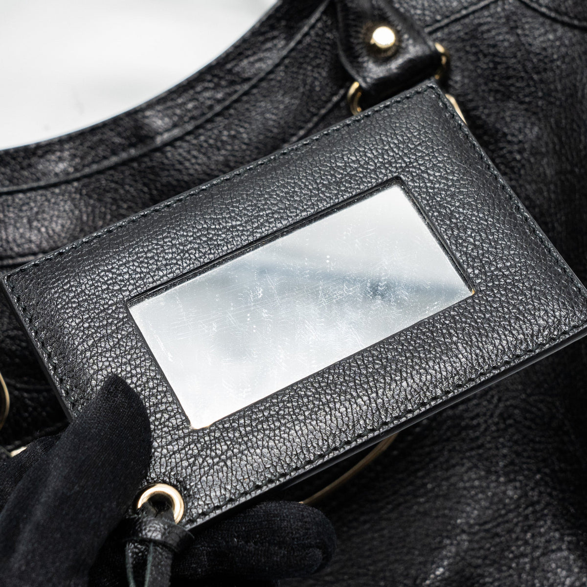 Authentic Balenciaga handbag Black luxury fashion accessory