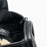 Side view of Balenciaga handbag Black premium designer bag