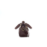 Authentic Balenciaga handbag Burgundy luxury fashion accessory