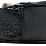 Balenciaga authentic luxury handbag Black calf craftsmanship